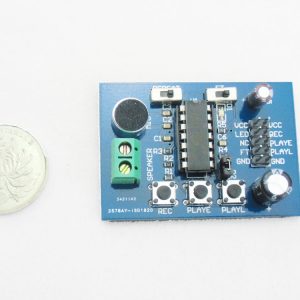 Modulo registrazione suono voce ISD1820 Riproduzione Suono (microfono integrato) Vwersione con PCB Blu