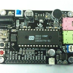Modulo registrazione voce ISD4004 microfono integrato kit sviluppo