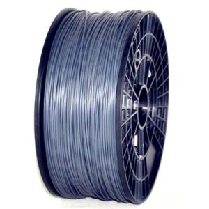 Materiali di consumo per stampante 3D ABS 3,00mm 1KG argento ALTA QUALITÀ GARANTITA SU MAKERBOT, MULTIMAKER, ULTIMAKER, REPRAP,