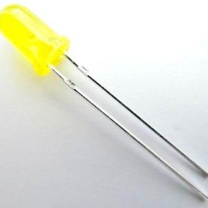 15 Pezzi Diodi Led Giallo 3mm F3