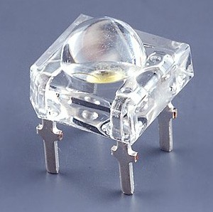 4 Pezzi Led Rosso SuperFlux Piranha 5mm Alta Luminosità