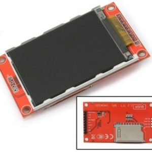 2.2" Seriale TFT SPI LCD Modulo Display 240x320 Chip ILI9340C PCB Adattatore Scheda SD
