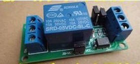 Modulo Relè 1 canale 5V DC supporta livello alto/basso con morsetti a vite