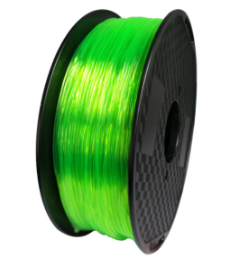 Filamento PETG 1.75mm 1KG Verde Fluorescente Alta Qualità Consumabili per Stampanti 3D