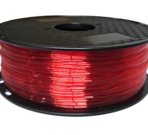 Filamento TPU 1.75mm 1KG Elastomer Rosso Alta Qualità Consumabili per Stampanti 3D