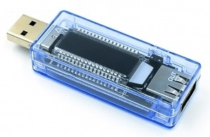 Tabella di prova facile di tensione e corrente USB