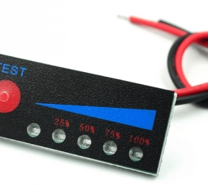 Batteria al litio 3S 11,1 V, scheda indicatore batteria auto 12,6 V / 12V completa