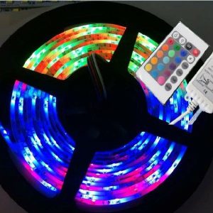 Il nastro LED RGB impermeabile 12V3528RGB 60unit / m 5M / Reel include il controller