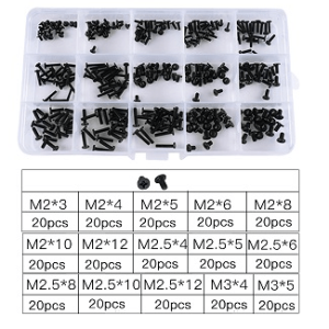 15 Lattice, M2 M2.5 Viti per notebook portatile Set di computer elettronico digitale Mini kit di riparazione meccanica assortimento Hardware