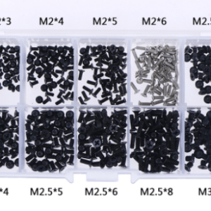 Set di viti per laptop da 500 pezzi M2.3 M3 Set di cacciaviti per micro computer Assemblare la riparazione Mini kit di viti meccaniche digitali elettroniche