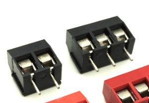 15 Pezzi KF301-2P Terminal Black