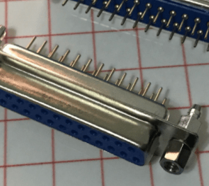 2 Pezzi DP25 Femmina Connecotr Vertical