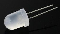 10 Pezzi F8 LED bianco