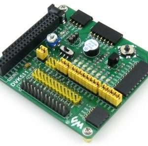 Scheda di espansione / valutazione Raspberry Pi con I2C SPI 8IO UART LCD Interfaccia + joystick + 8 led - DVK511