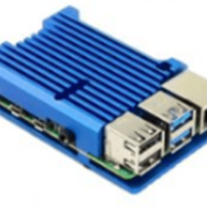 Raspberry pi 4 metal heatsink blue