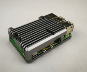 Raspberry pi 4 metal heatsink gray