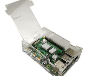 Transprant Acrylic Case for Raspberry PI 4B