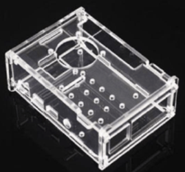 Enclosure For Raspberry Pi 4B – Acrylic Clear
