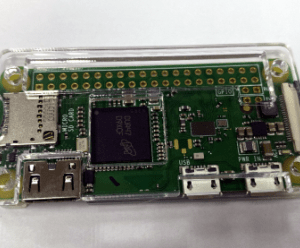 Raspberry pi zero W transparent case