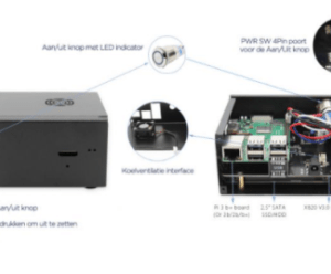 Raspberry pie 3B+ X820 V3.0 2.5inch SSD/HDD case