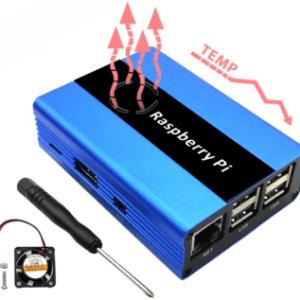 Aluminum alloy metal case FOR Raspberry PI 3 B+ With Fan