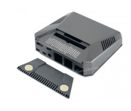 Decent Aluminum Case for Raspberry Pi 4, with Safe Power Button