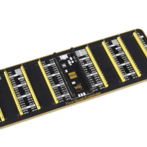 Quad GPIO Expander for Raspberry Pi Pico, Four Sets of Male Headers, USB Power Connector
