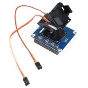 Raspberry Pi 4B Servo Motor Controller PWM Kit, 2-DOF Pan-Tilt HAT for RPi Light Intensity Sensing Control Camera Movement I2C,