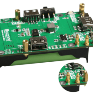 Probe Version / 18650 charge and boost PowerBank for Raspberry Pi Dual output up to 5V3A WS2812 Radar 4G LTE steering engine