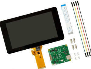 Official 7inch Touch Screen Display for Raspberry 3B/2B 800x480 Pixels