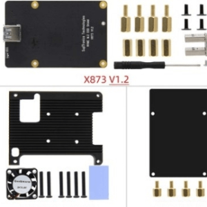 X873 M.2 NVME SSD Shield con ventilatore per il dissipatore di calore