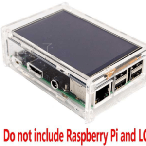 Raspberry Pi 3.5 LCD Case Transparent