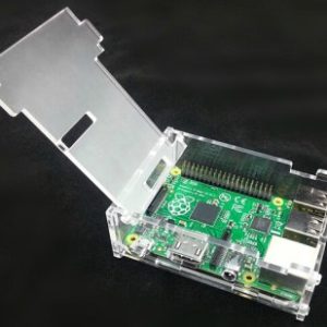 Custodia Trasparente in Plexiglass per Raspberry PI B +