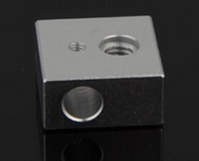 Blocco Estrusore in Alluminio MK7/MK8 per stampanti 3D