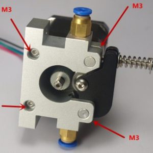 Stampante 3D Reprap Kossel Prusa Bowden42 Motore passo-passo Estrusore remoto completamente in metallo