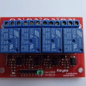 4 Canali 12V Relè Modulo per Arduino PIC ARM AVR DSP