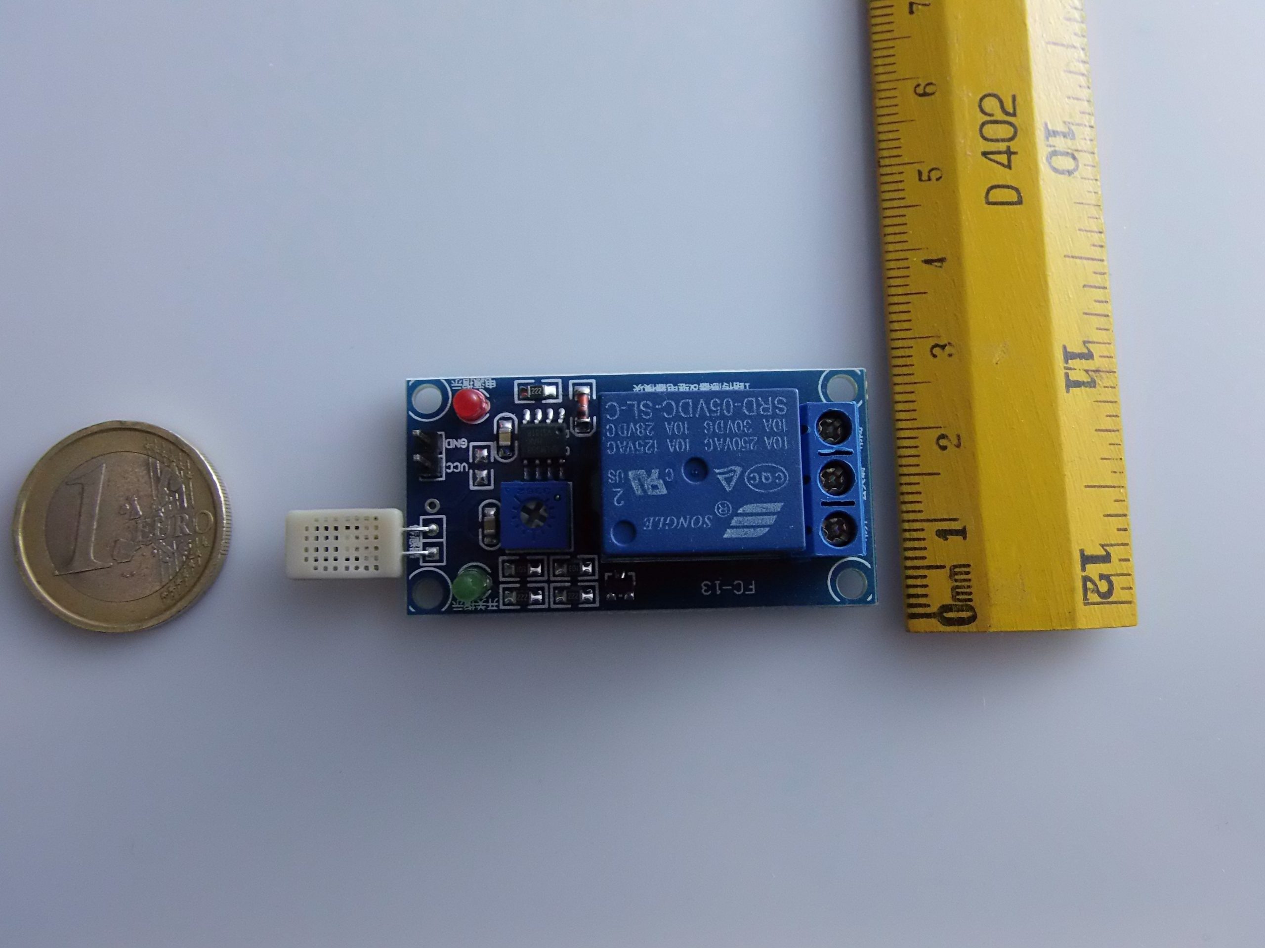 Sensore HR202 rilevamento umidità ambientale Modulo regolabile con Relè - immagine 4