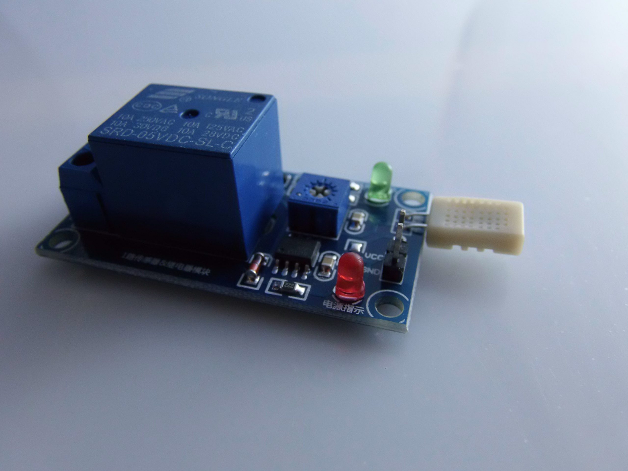 Sensore HR202 rilevamento umidità ambientale Modulo regolabile con Relè - immagine 5