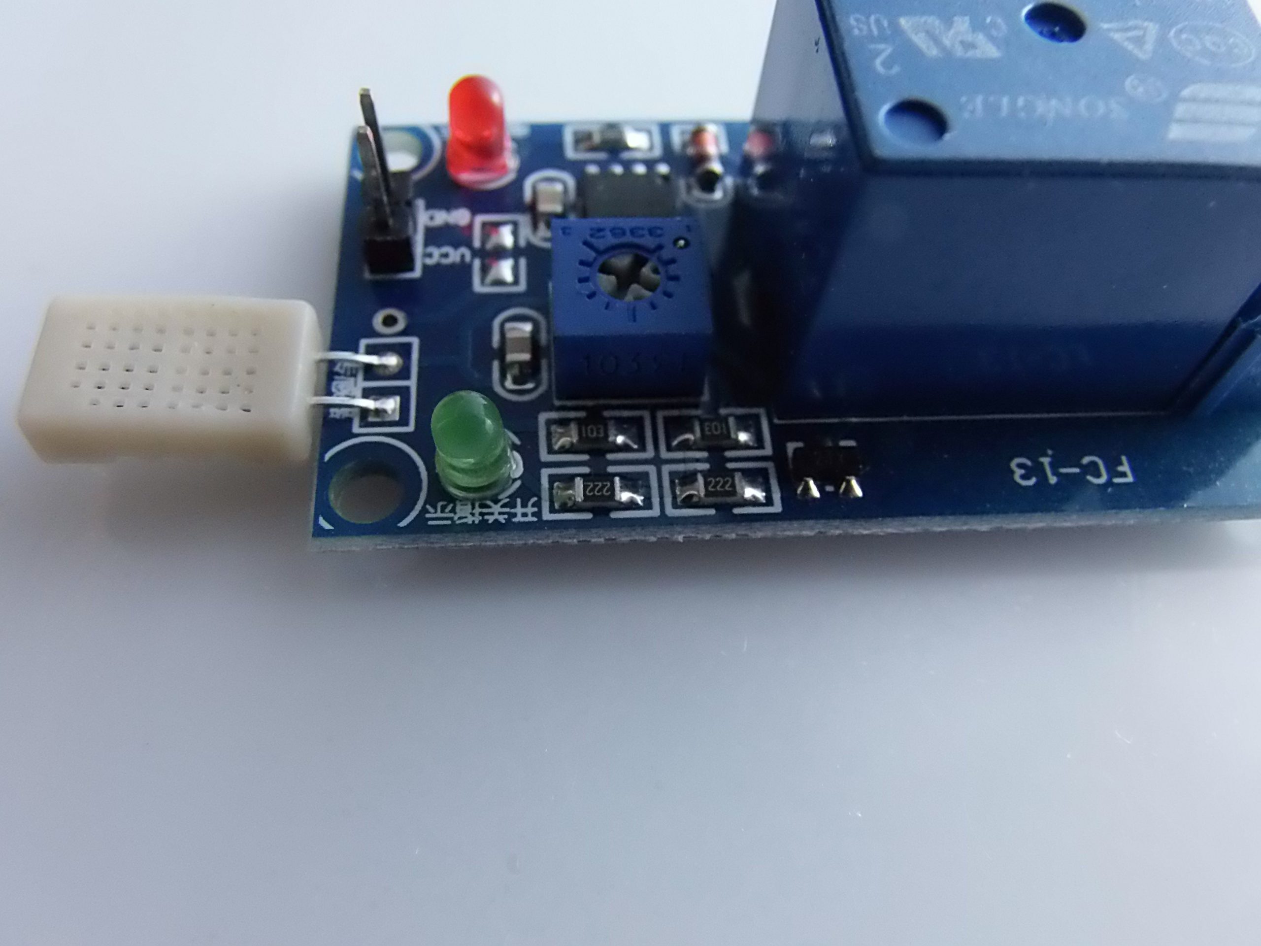 Sensore HR202 rilevamento umidità ambientale Modulo regolabile con Relè - immagine 13