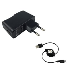 5V 2A Alimentatore EU per Raspberry PI con cavo USB