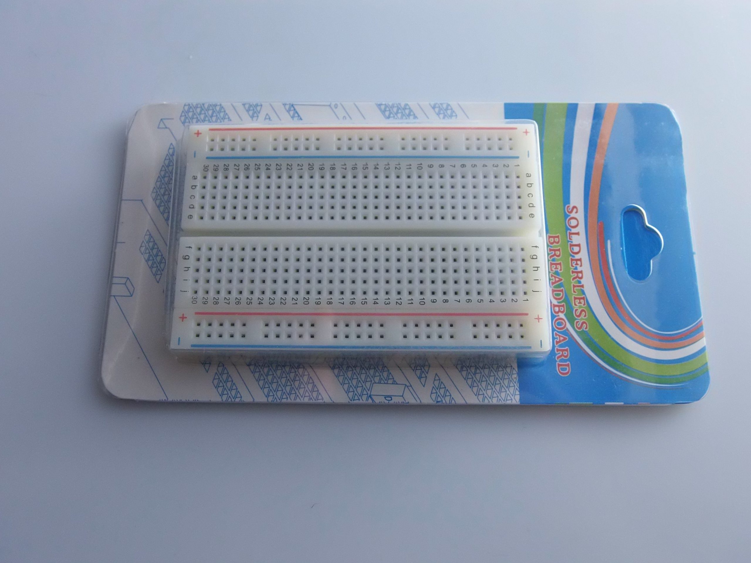 Breadboard 83x55mm 400 fori per test e prototipazione rapida - immagine 3