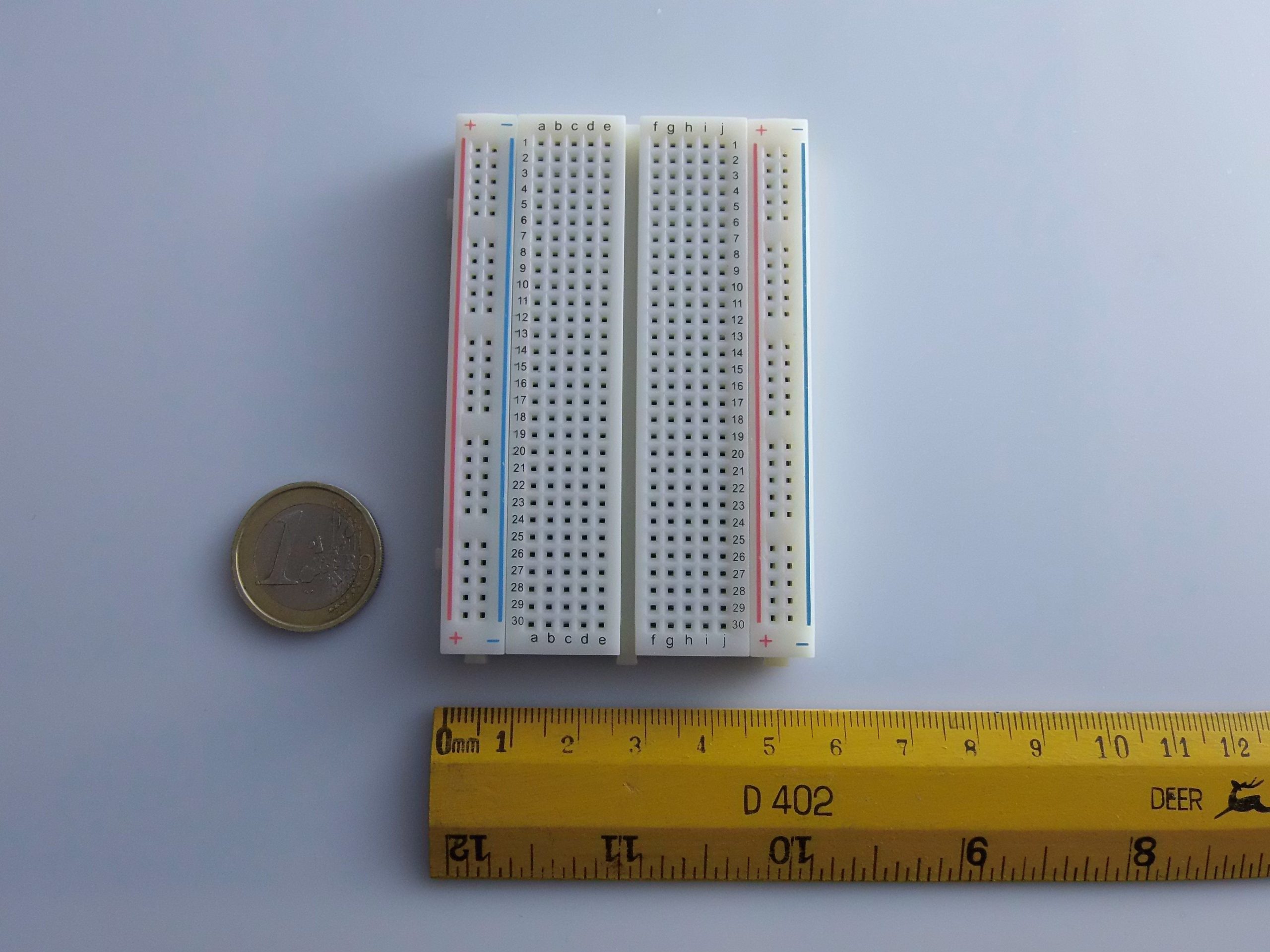 Breadboard 83x55mm 400 fori per test e prototipazione rapida - immagine 7