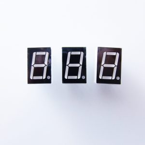 3 Pezzi 7 segmenti LED Rosso Digitale 0.56 SM42056 compatibile con Arduino