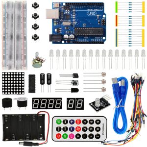 Starter kit H013 UNO R3 Basic per Arduino