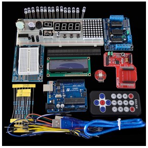 H015 UNO R3 + L293D Driver motore + starter kit Modulo wireless