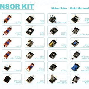 H023 37 in 1 Sensore Modulo Shield Start Kit  per Arduino
