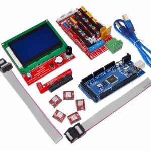 H036 RAMPS 1.4 Kit + Mega 2560 + 5 Pezzi A4988 + LCD 12864 Display per Stampante 3D RepRap