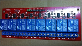 8 Canali 12V Relè Shield Modulo per Arduino ARM PIC AVR DSP SRD-12VDC-SL-C New