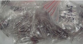 1W Resistenze kit 1R - 100R, 10 Pezzi of 27kinds