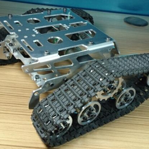Telaio Base Rover Robot Wali in Metallo con Cinghie TK001